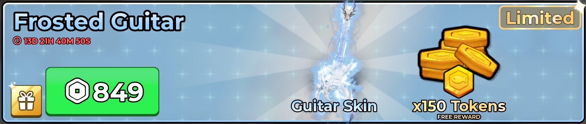 Frosted Guitar